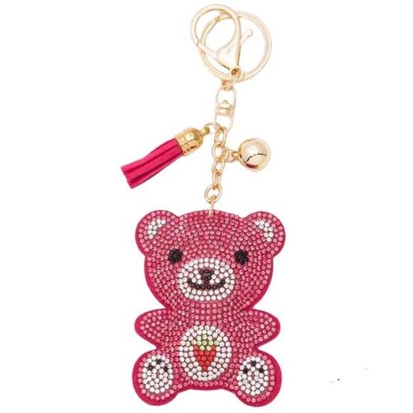 DIVAS LiMiTED Accessories - 🎉HP🎊Bling Rhinestone Puffy Keychain
